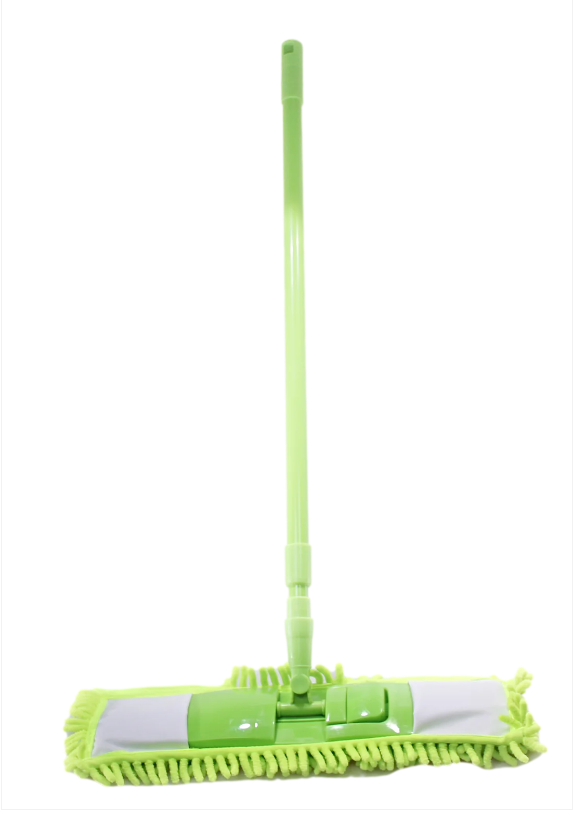 Microfibre Folding Adjustable 360 Plastic Mop With Handle Assorted Colours