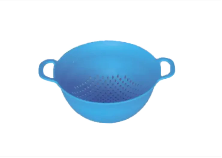 Mini Plastic Colander Strainer with Handles 15 cm Assorted Colours