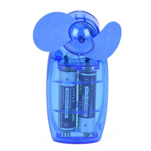 Mini Portable Pocket Fan Holiday Office Desk Home Cool Air Hand Held Battery