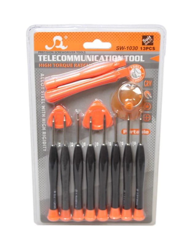 Mobile Phone Telecommunication Repair Screwdriver Set of 13