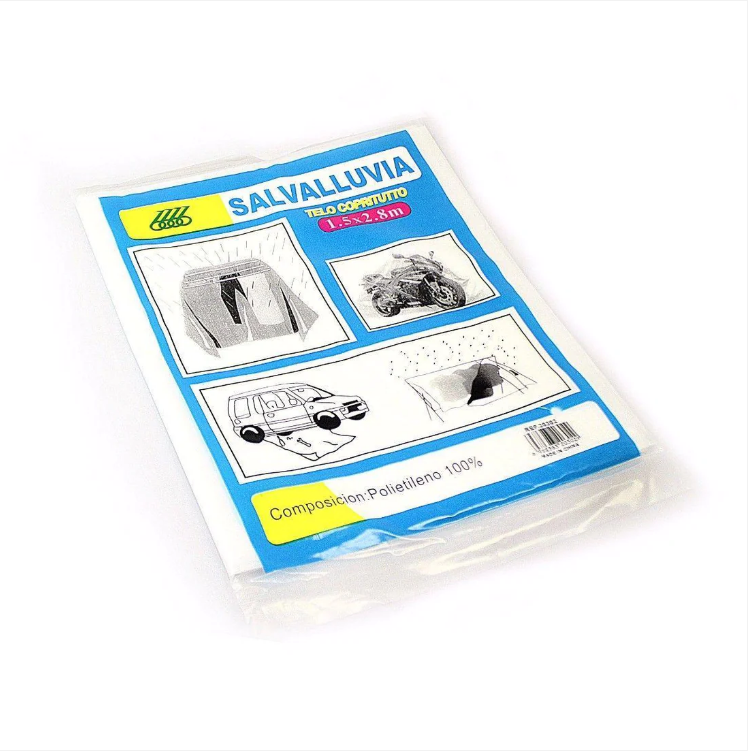 Multi Purpose 1.5 x 2.8m Plastic Sheet