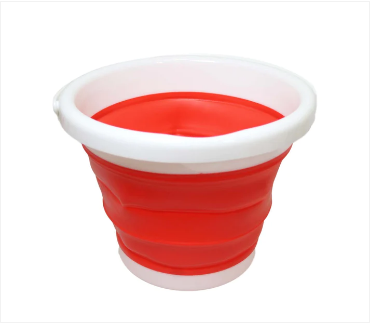 Multifunctional Retractable Silicone Bucket 25 x 20 cm