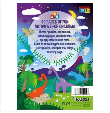 My Wild Dragon & Dinosaur All-In-One Activity Book
