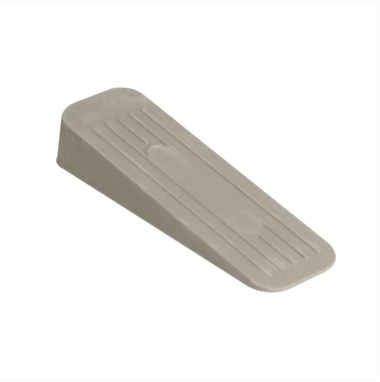 New Deluxe Heavy Duty Non-Slip Rubber Door Wedge Stopper Door Jammer