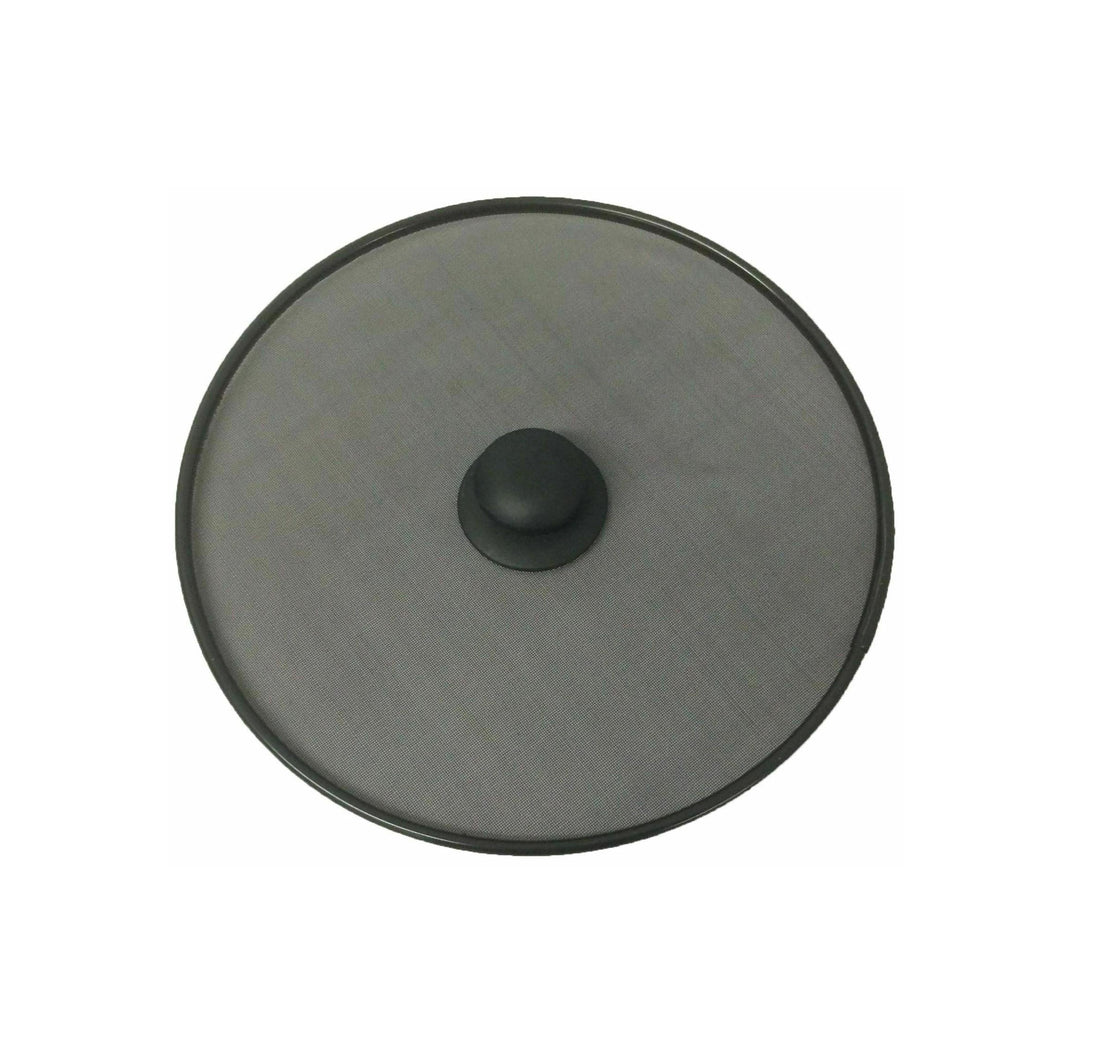 New Kitchen Frying Pan Splatter Screen Cover Guard Protective Lid Mesh 28 cm