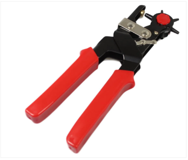 New Revolving Leather Hole Punch Plier Puncher Leather Belt Cut 2.5/3/4/4.5/5mm