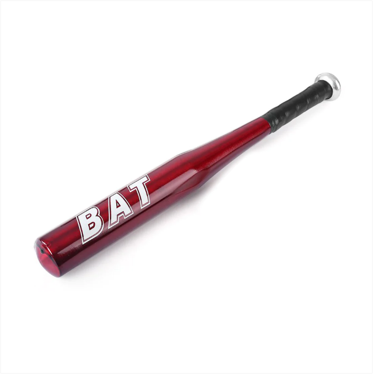 Outdoor Sports Aluminium Alloy Baseball Bat 60 cm Assorted Colours