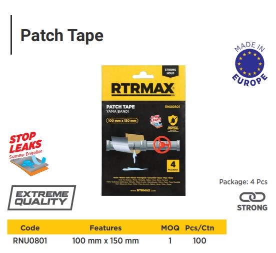 PATCH TAPE 4 PCS 100X150 MM
