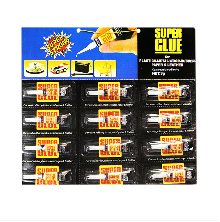 Pack Of 12 Multipurpose Super Strong Glue Home Diy