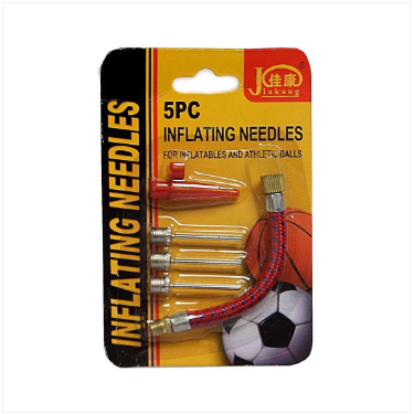 Pack Of 5 Inflating Needles Suitable For Balls And Inflatables