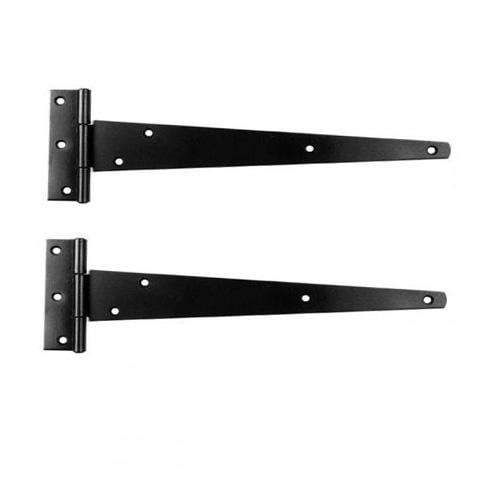 Pack Of Two Tee 8 Inch Hinges With Screws Diy