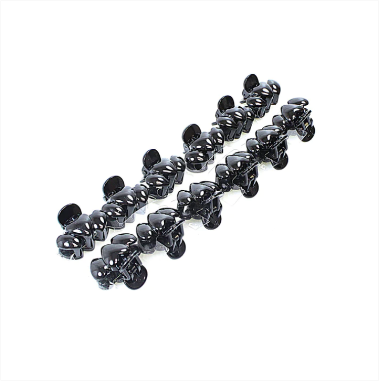 Pack of Black Hair Clips