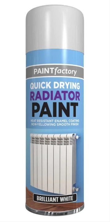 Paint Factory Radiator Paint Brilliant White 200ml