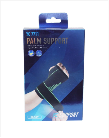 Palm Support Gym Fitness Light Fabric Compression Sport Palm Support 1 Pack