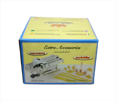 Pasta Lasagne Spaghetti Tagliatelle Ravioli Maker Machine Stainless Steel 9cm x 14cm