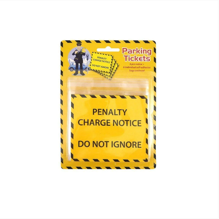 Penalty Charge Notice Do Not Ignore Parking Fine Ticket 6 Pack