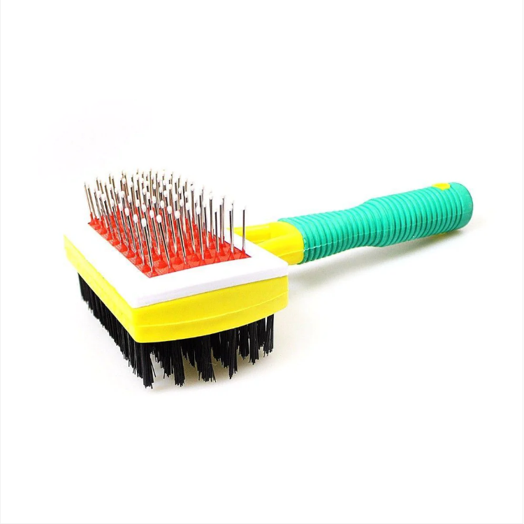 Pet Cat Dog Double Sided Grooming Brush