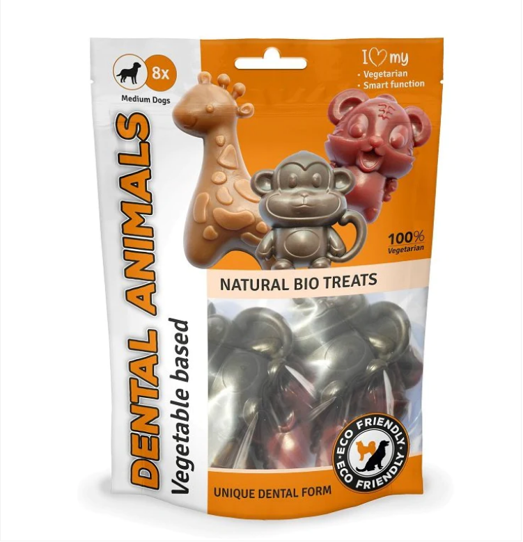 Pet Dog Animal Dental Treats Medium Dogs 6 Pack