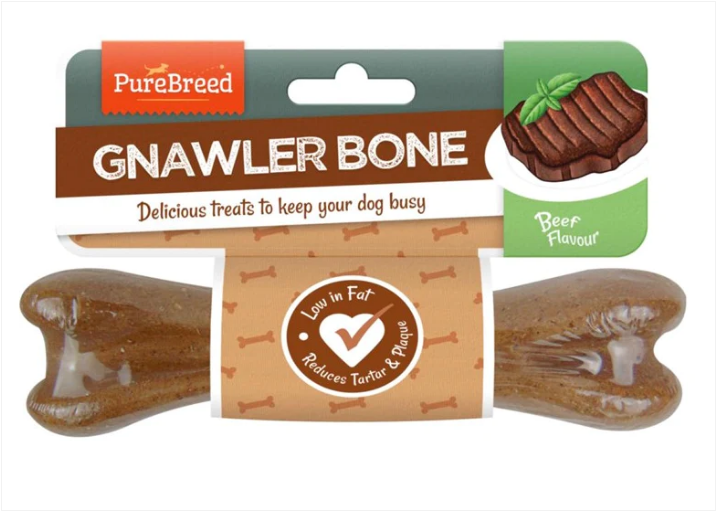 Pet Dog Treats Beef Gnawler Bone 175g