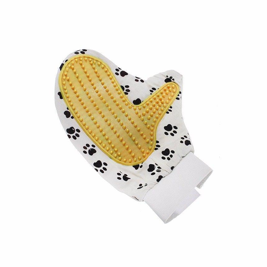 Pet Touch Grooming Massage Hair Removal Bath Brush Glove Dog Cat Hair Comb