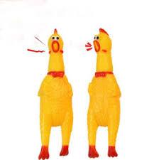 Pet Toy Squeeze Shrilling Chicken Screaming Toy 30cm