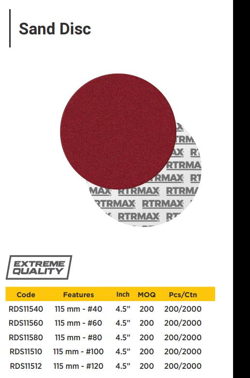 SAND DISC #60 115MM