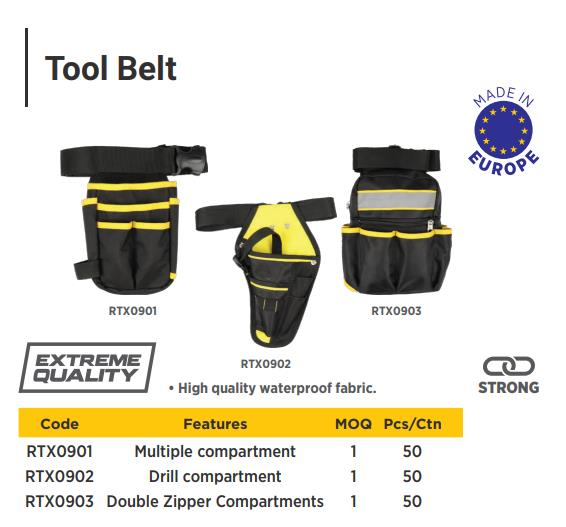 WAIST TYPE FABRIC TOOL BAG RTRMAX