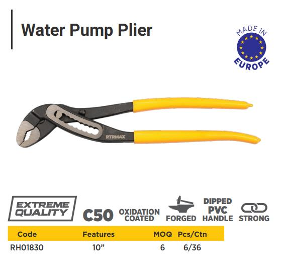 WATER PUMP PLIER RTRMAX