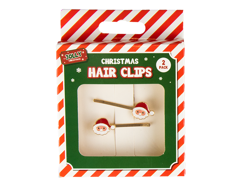 Xmas Hair Clips 2 Pack