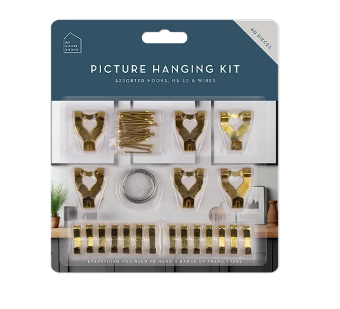 Picture Hanging Kit - 60 Piece
