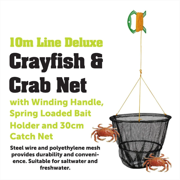 10m Deluxe Crayfish & Crab Net