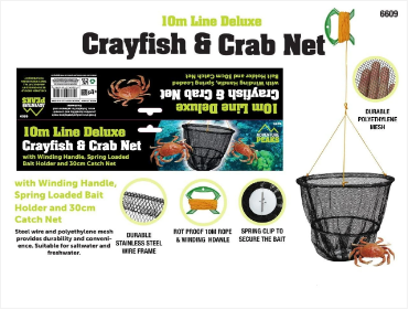 10m Deluxe Crayfish & Crab Net