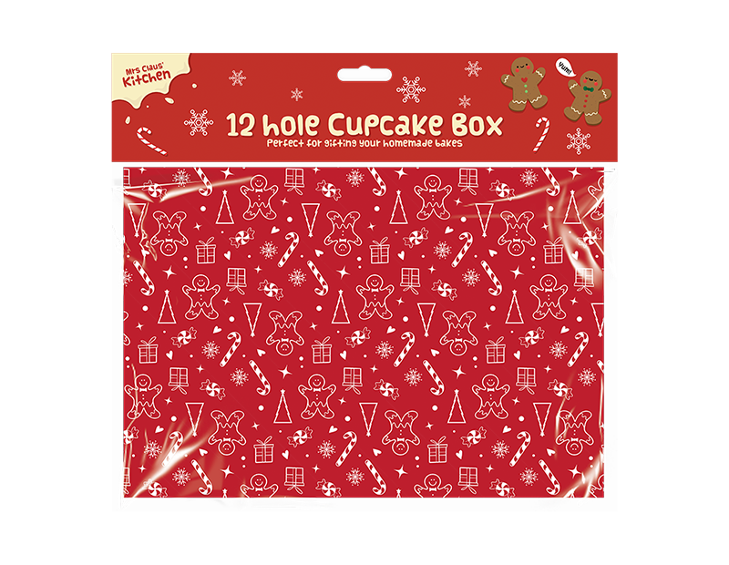 12-hole Cupcake Box