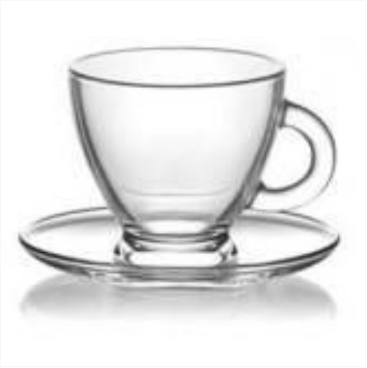 12 Piece Set ROMA Coffee Cup And Saucer