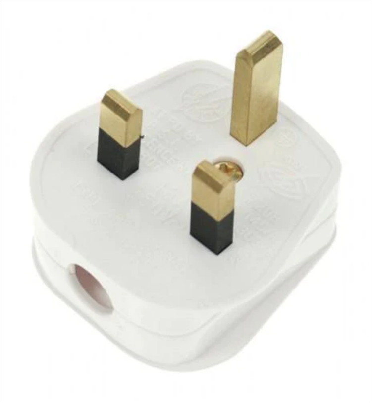 13 Amp 3 Pin Plug DIY Electrical Indoor Use Plug