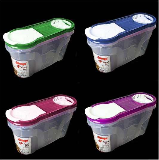 1400ml Cereal Storage Container Dry Food Container 4 Colour