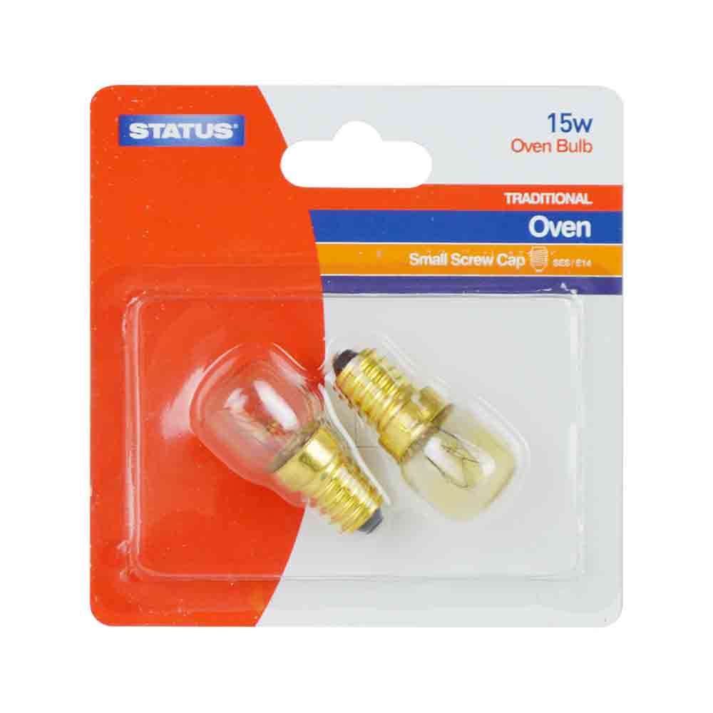 15w - Oven - SES - Clear - 300° - 2 pk - Blister Card