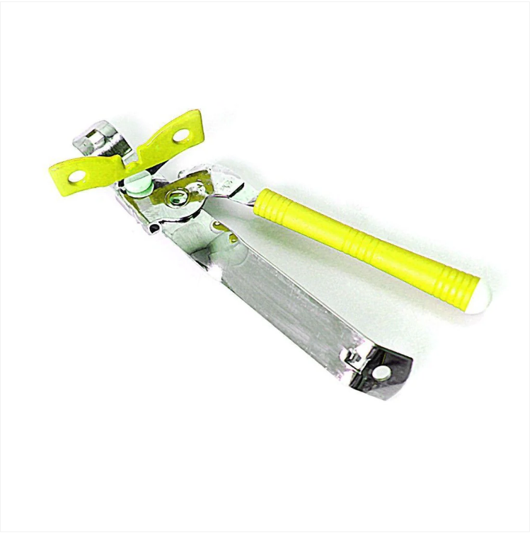 17cm Stainless Steel Plastic Butterfly Can Opener With Comfort Handle & Hole