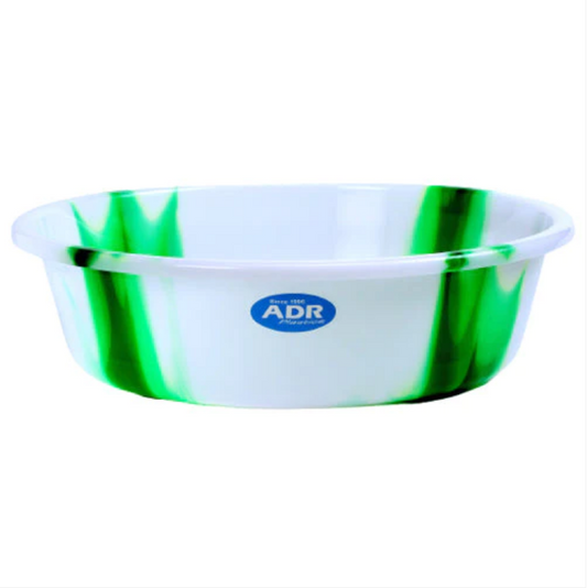 18' Plastic Washing Bowl Round Tie Dye Print Assorted Colours