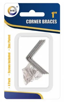 1" Corner Braces