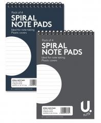 1Pack Spiral Note Pad 6 x 4'' Note Pads 15cm x 11cm