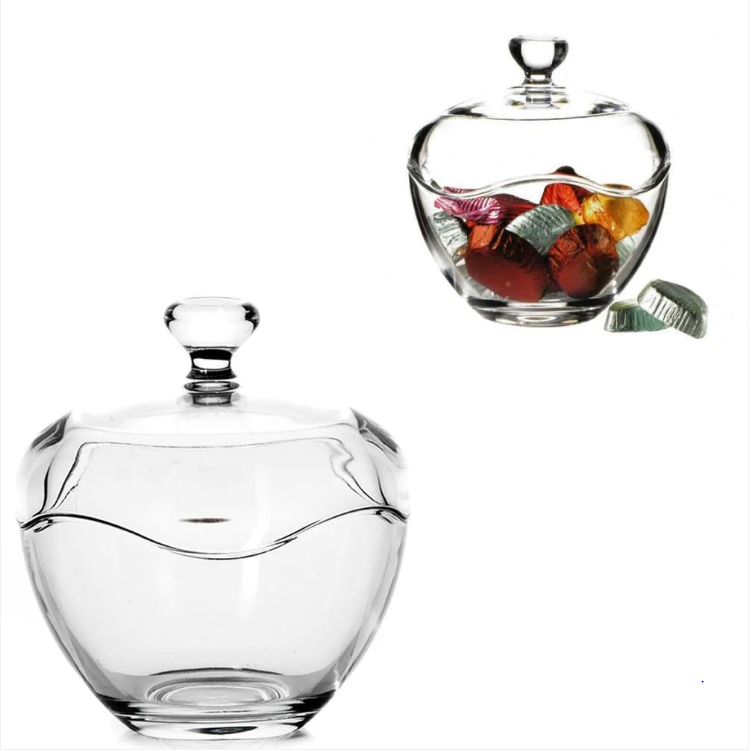 1 Piece Toscana Fancy Glass Candy Bowl In Gift Box 14.5cm x 13cm