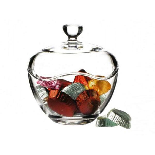 1 Piece Toscana Fancy Glass Candy Bowl In Gift Box 14.5cm x 13cm