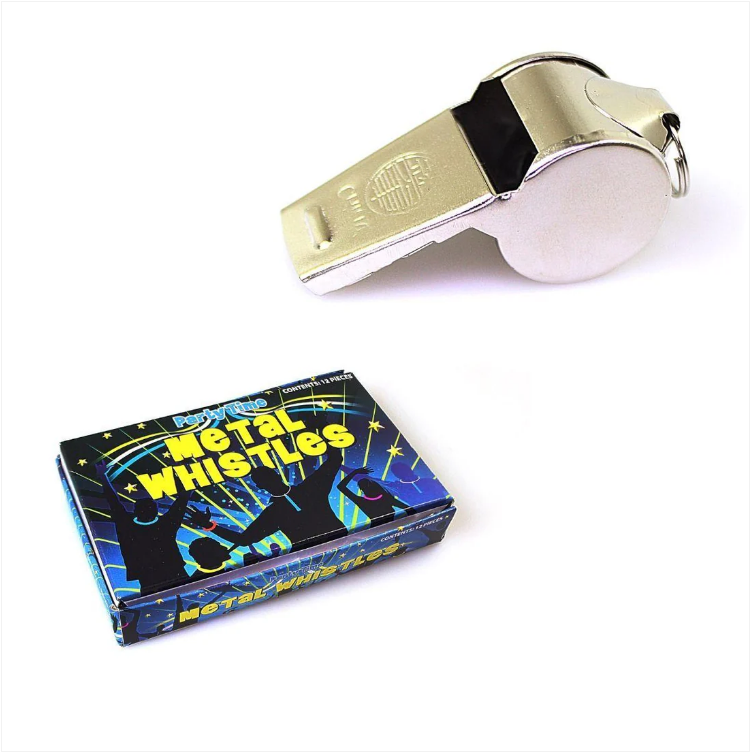 1 x Metal Whistle Sports Team Party Bags Referee Training