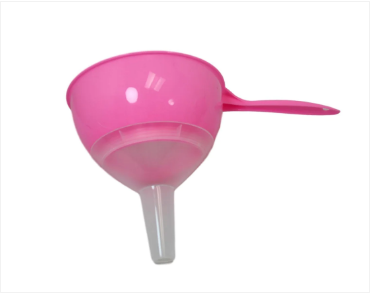2-in-1 Plastic Sieve and Funnel 15 cm Assorted Colours