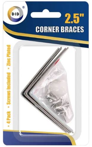 2.5" Corner Braces