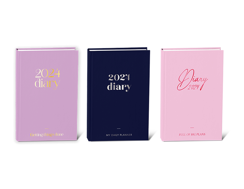 2024 A5 Page A Day Diary