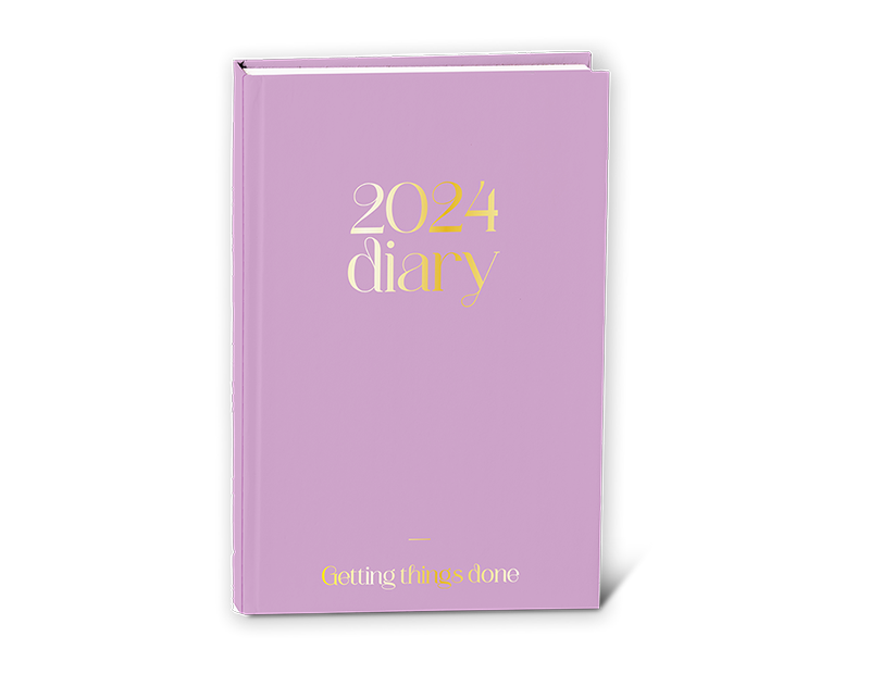 2024 A5 Page A Day Diary