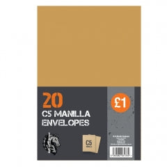20 C5 Manila Envelopes