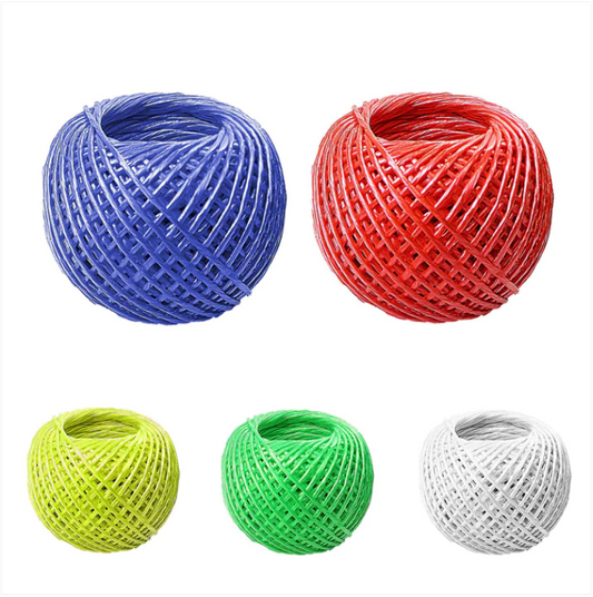 20m Natural Jute Style Rope Twine String Cord DIY Scrapbooking Craft String Assorted Colour